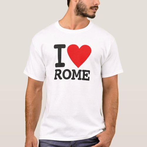 I love Rome T_Shirt