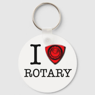 I love Rotary keychain
