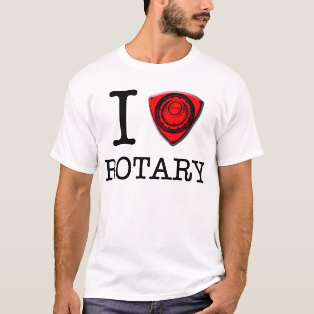 I love Rotary T-Shirt (Front)