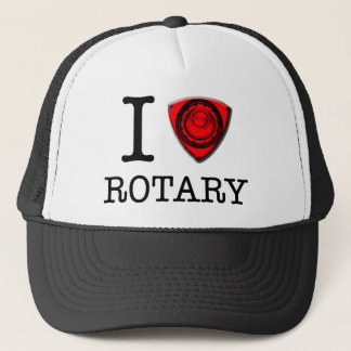 I love Rotary Trucker Hat