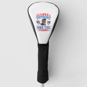I love Rottweilers and the USA Golf Head Cover