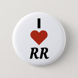 I LOVE RR Button