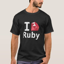 I Love Ruby Geek Shirt