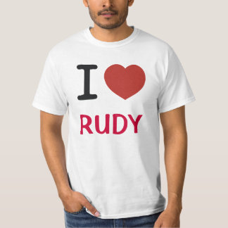 I Love Rudy T-Shirt