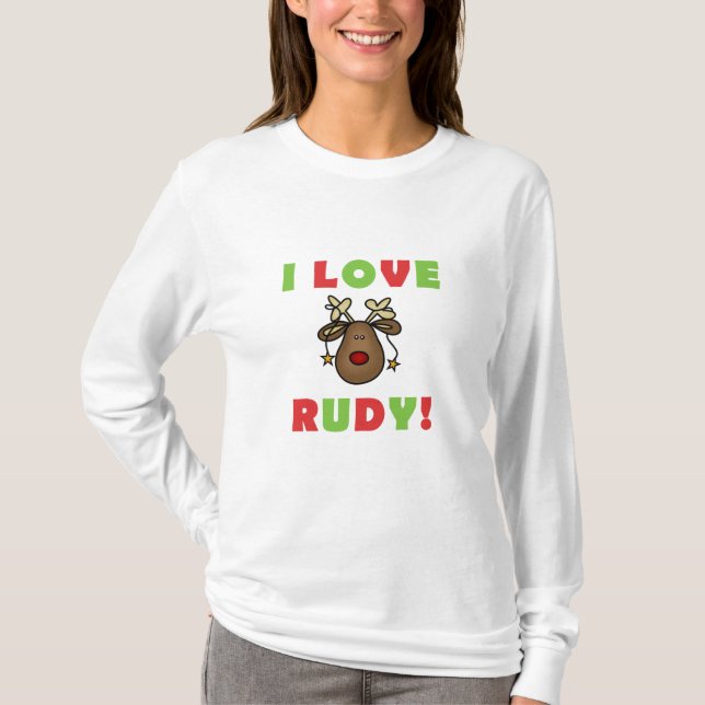 I Love Rudy Tshirts and Gifts (Front)