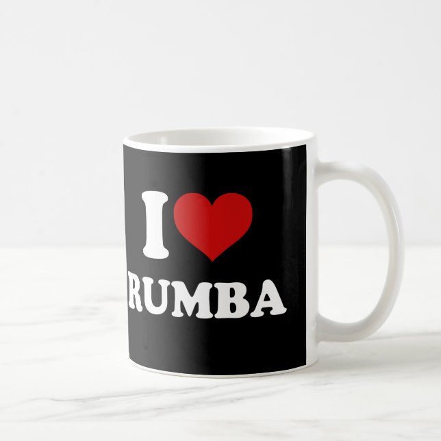 I Love Rumba Coffee Mug (Right)
