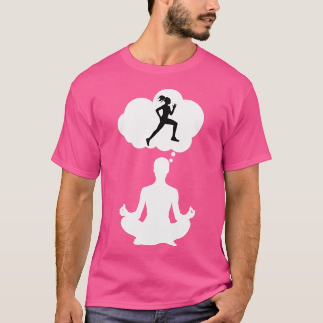 I Love Running Runner Jogging T-Shirt (Front)