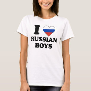I love Russian Boys T-Shirt