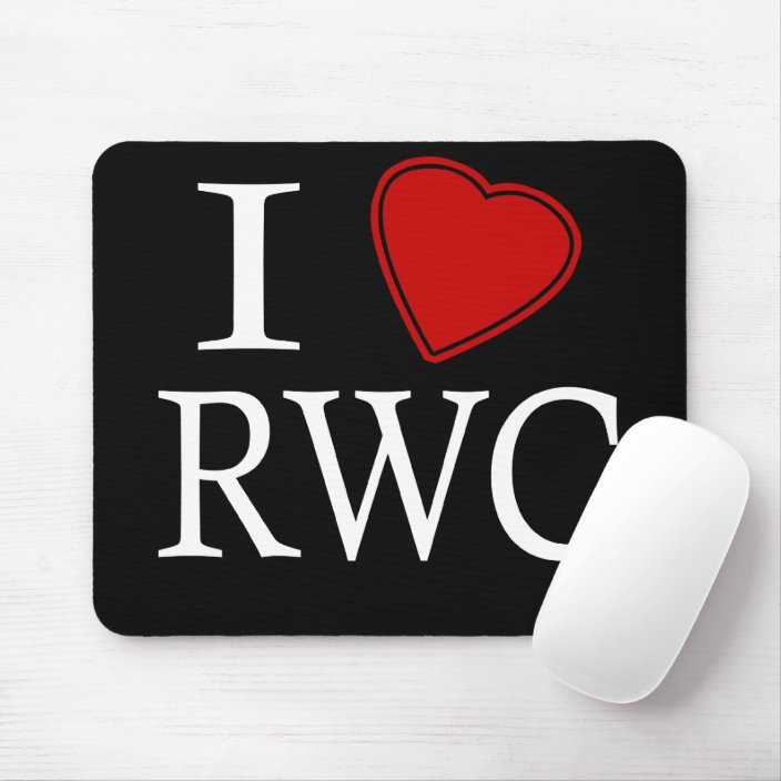 I Love RWC Mouse Pad