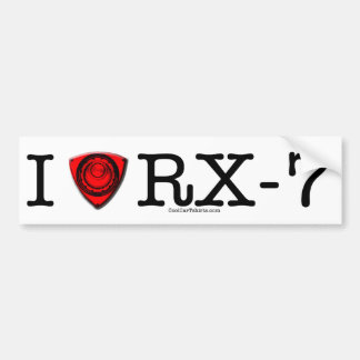 I love RX-7 Bumper Sticker
