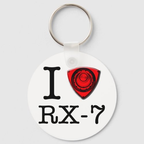 I love RX_7 keychain