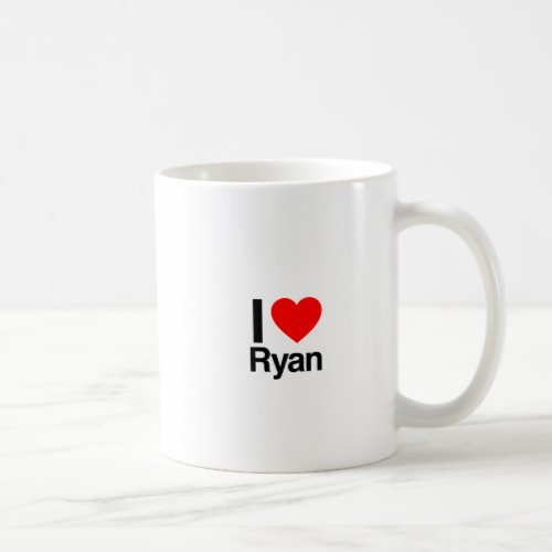 I love ryan coffee mug