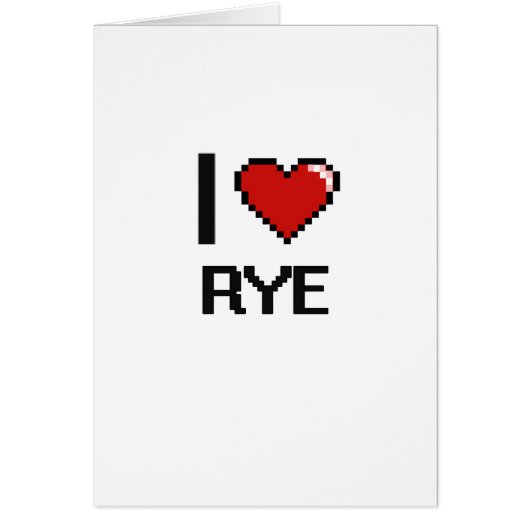 I Love Rye (Front)