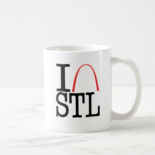 I Love Saint Lous Mug (Right)
