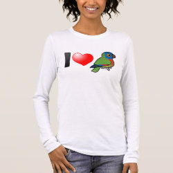 I Love St. Lucia Amazons Women's Basic Long Sleeve T-Shirt