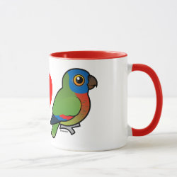 I Love St. Lucia Amazons Mug
