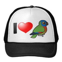I Love St. Lucia Amazons Trucker Hat