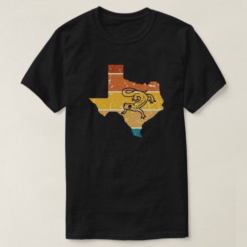 I love Salamanders Texas Retro  T_Shirt