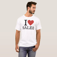 I ❤️ Love Sales for Employees CUSTOM Men's