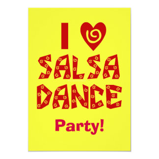 Salsa Party Invitations 7