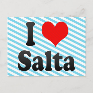 I Love Salta, Argentina Postcard
