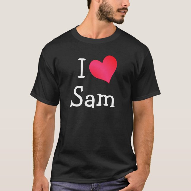 I Love Sam T-Shirt (Front)