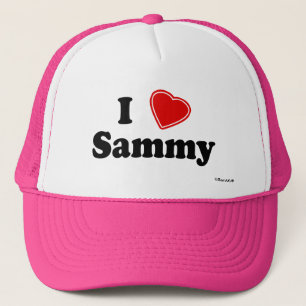 I Love Sammy Trucker Hat