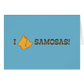 I Love Samosas (Front Horizontal)