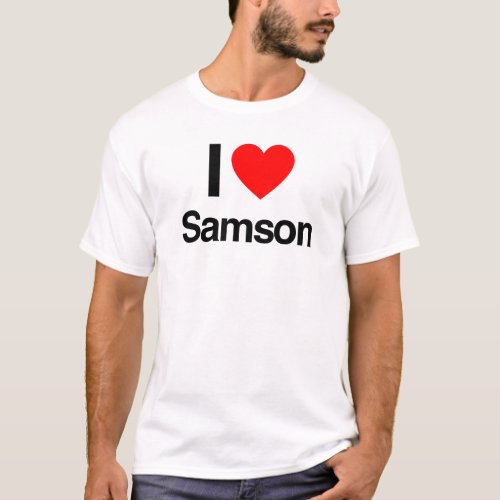 I Love Samson T_Shirt