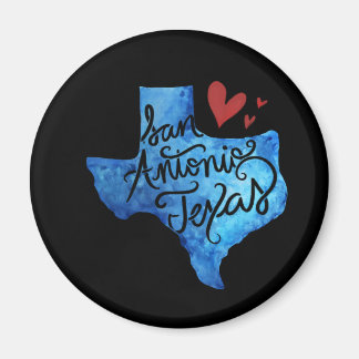 I love San Antonio Texas Magnet