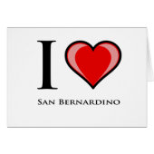 I Love San Bernardino (Front Horizontal)