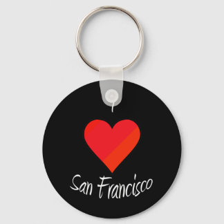 I Love San Francisco Keychain
