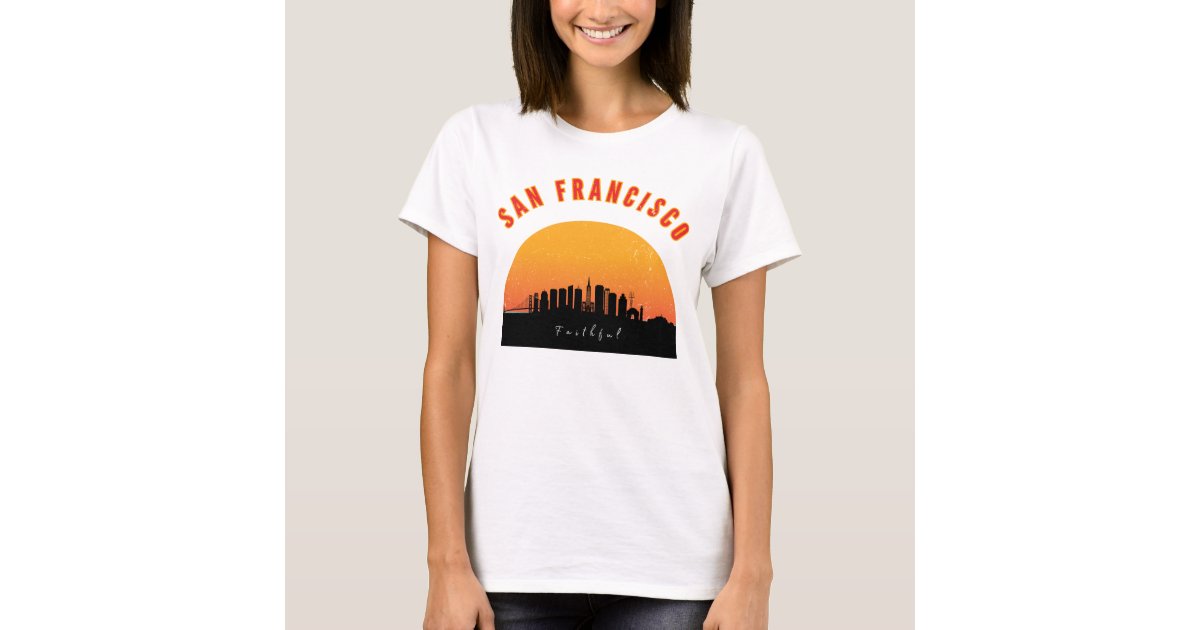 San Francisco 49ers T-Shirt Faithful 49ers Gift - Personalized