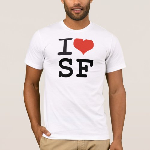 I love San Francisco T_Shirt