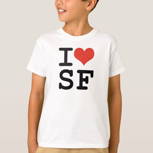 I love San Francisco T_Shirt