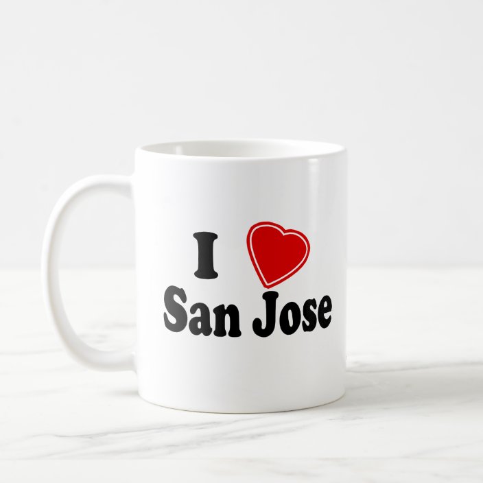 I Love San Jose Coffee Mug