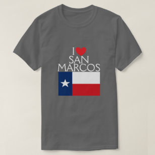 I Love San Marcos, Texas T-Shirt