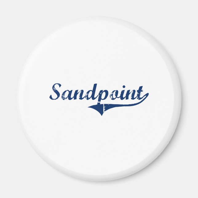 I Love Sandpoint Idaho Magnet (Front)