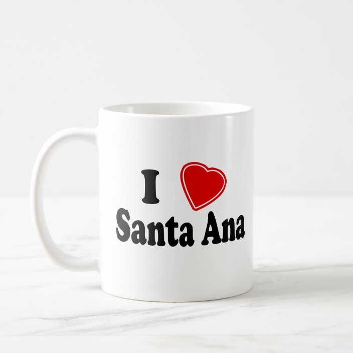 I Love Santa Ana Mug