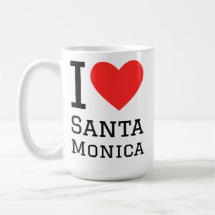 I love Santa monica Coffee Mug