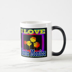 I LOVE Santa Monica Palm Trees in the Box Mug Cup