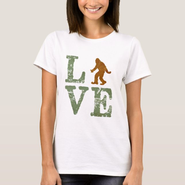 I love Sasquatch T-Shirt (Front)