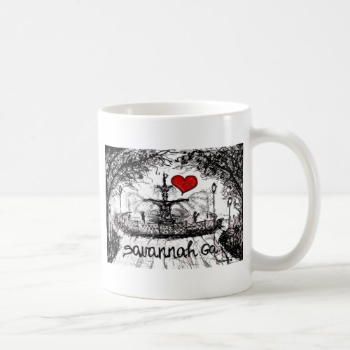 I love Savannah Ga Coffee Mug