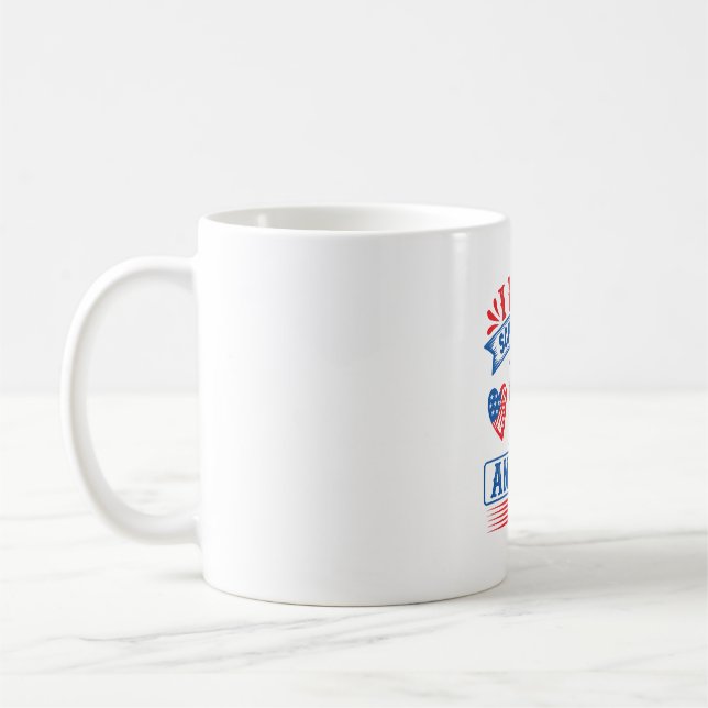 I love Schnauzers and the USA Coffee Mug (Left)