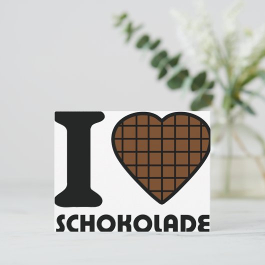 I love Schokolade icon (Standing Front)