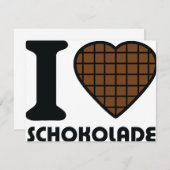 I love Schokolade icon (Front/Back)