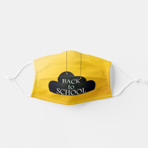 I Love School Back To School Cartoon Cute Cloud Adult Cloth Face Mask