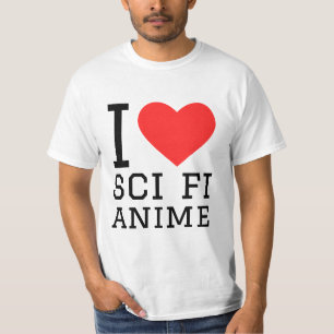 I love sci fi anime T-Shirt