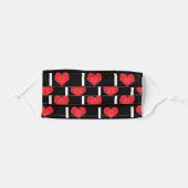 I Love Science Adult Cloth Face Mask (Front, Folded)