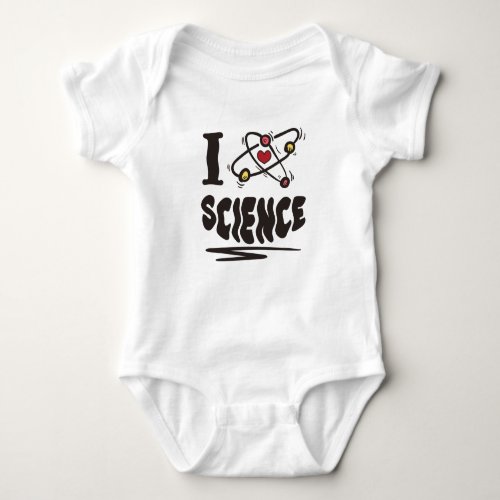 I love Science Baby Bodysuit